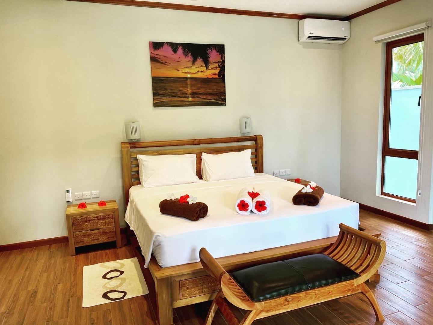Anse Soleil Beachcomber Hotel And Self Catering Baie Lazare  Pokój zdjęcie